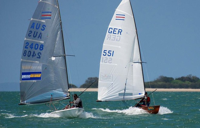 Matt Mulder  (L) and Christoph Homeier Contender Australian titles 2010 © Suellen Hurling 